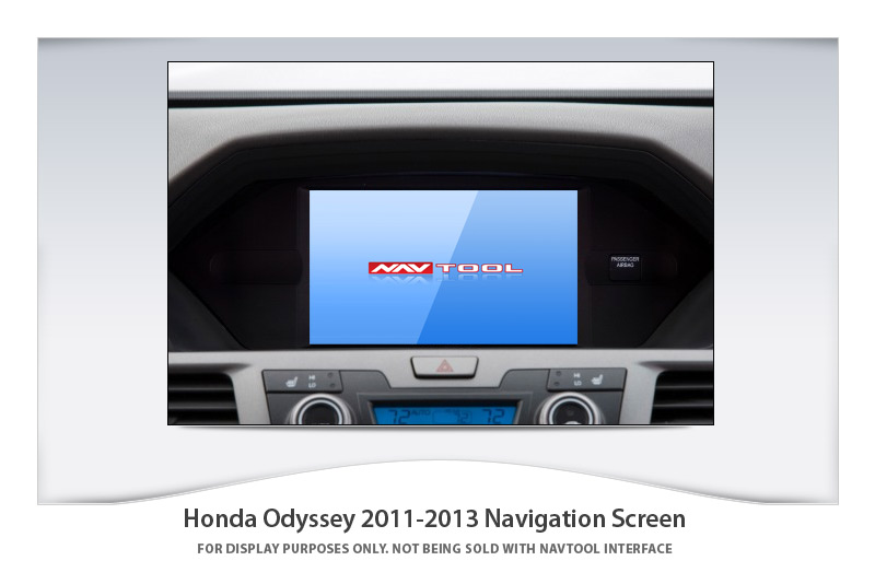 HONDA ODYSSEY 20112013 NAVIGATION VIDEO INTERFACE with BUILTIN HD
