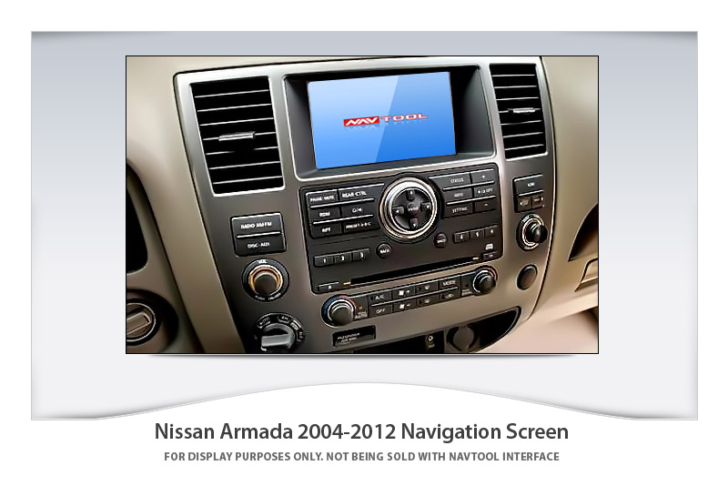 2006 Nissan armada aftermarket navigation #2