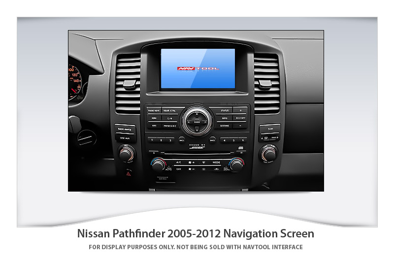 Nissan pathfinder video interface #5